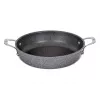 Indukčná panvica na pečenie s 2 rukoväťami BALLARINI Salina Granitium 24 cm 75002-811-0