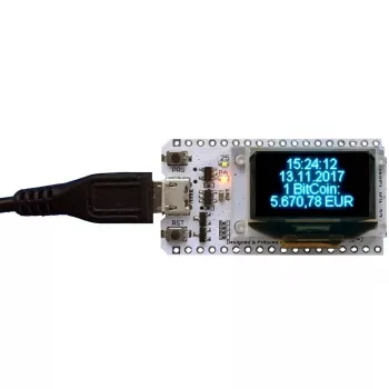 WLAN IoT displej ALLNET ALL-ESP32-IoT-Display 4 riadky — ESP32 modul