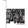SilverStone ECU05 - USB adaptér - PCIe 2.0 x2 Low Profile - USB 3.1 Type-C x 1 + USB3.0 x 2 + USB3.0 (interný) x 2 (SST-ECU05)