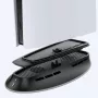 Chladiaci stojan SUBSONIC SA5656 pre PS5 a PS5 slim s LED osvetlením, multi-ventilátorové chladenie, napájaný cez USB