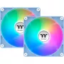 Thermaltake CT120 Reverse ARGB 120 mm skriňový ventilátor, Hydrangea modrá, balenie 2 ks