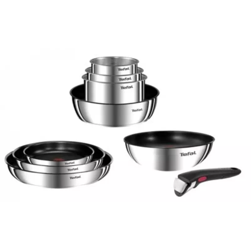 Tefal Ingenio Emotion L897S374 3-dielna sada panvíc, 24/28 cm s odnímateľnou rukoväťou