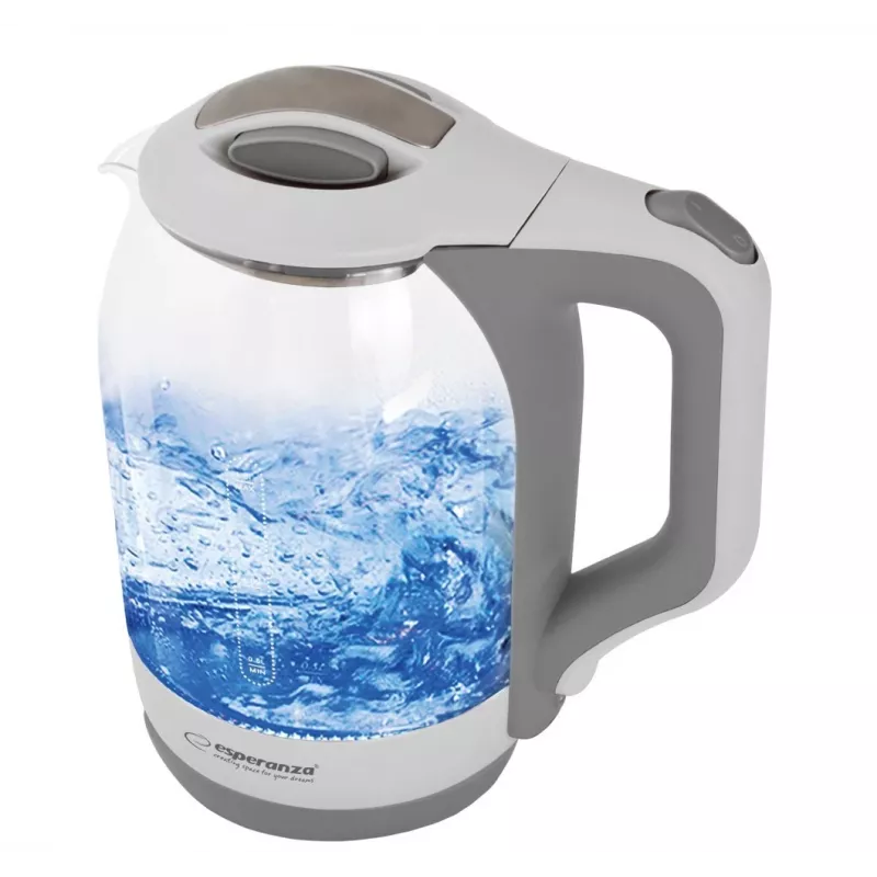 Elektrická kanvica Esperanza 1,7 l 1500 W biela viacfarebná