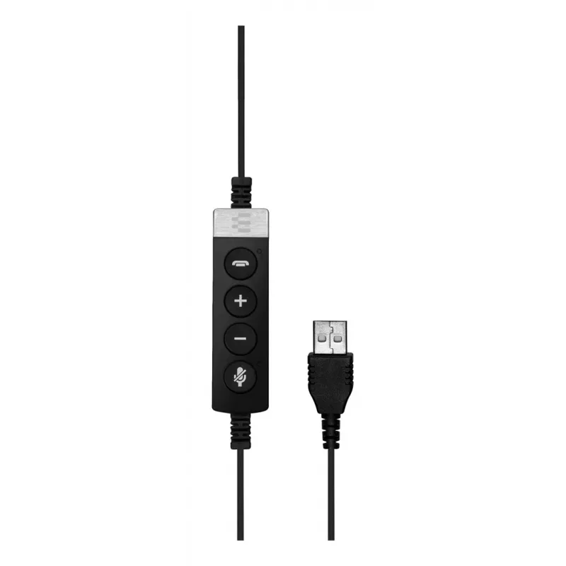 EPOS IMPACT SC 230 USB MS II Mono USB-A headset s ovládaním hovorov na kábli Microsoft Certified (1000578)
