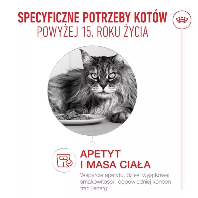 ROYAL CANIN Ageing 15+ suché krmivo pre mačky – 4 kg