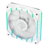 GAMEMAX TORNADO T12 ARGB-RW 120mm biely skriňový ventilátor s reverznými lopatkami
