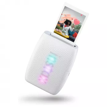 Fototlačiareň Fujifilm Instax Mini Link 3 biela Bluetooth prenosná tlačiareň na okamžité fotografie pre fotografie zo smartfónu