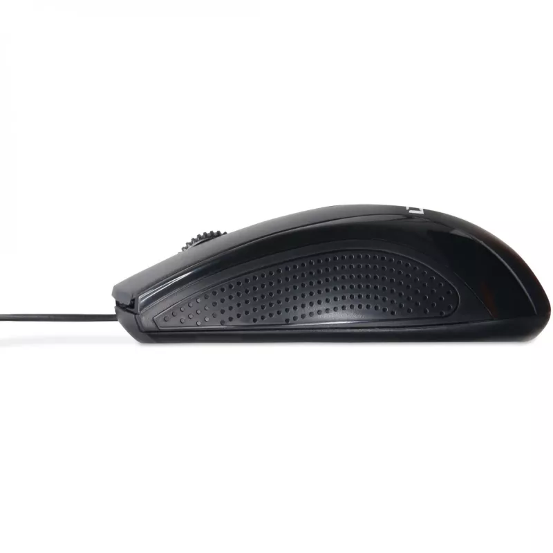 DICOTA - Myš - obojručná - Laser - 3 tlačidlá - Káblová - USB - Čierna (D32011)