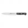 Sada nožov ZWILLING Gourmet 3 ks — kované oceľové čepele 10/16/20 cm, čierne plastové rukoväte, vhodné do umývačky