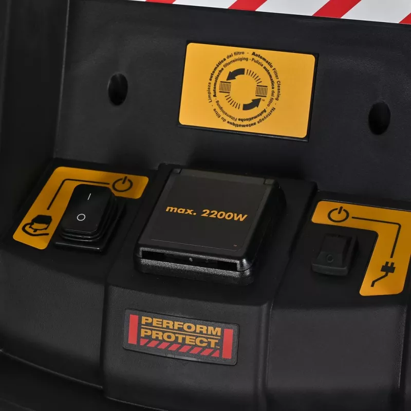DeWALT DWV901L vysávač čierna, žltá 30 L 1400 W
