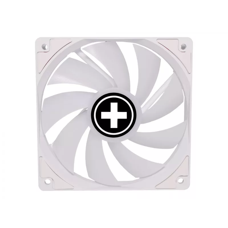 120-mm ventilátor skrine XILENCE Performance A+ XF064 s fluiddynamickým ložiskom, 500–1500 U/min, biely