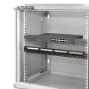 Rack skriňa QOLTEC 19-palcová 12U model 54485 — sieťová/serverová skriňa