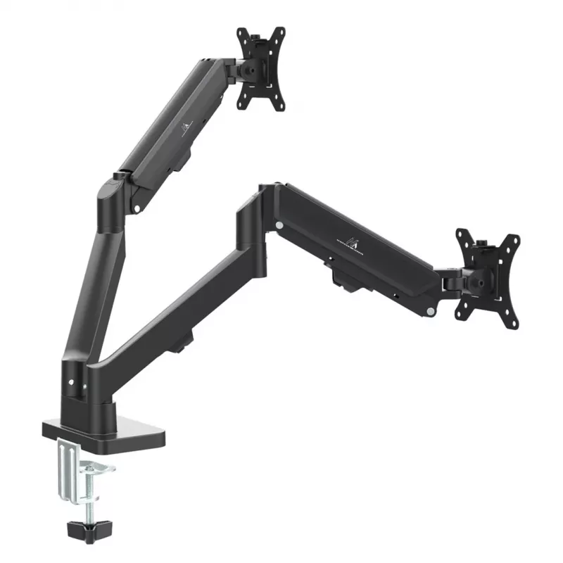 Maclean 2 držiak monitora, plynová pružina, 17-32, 2-10 kg, čierny, MC-134