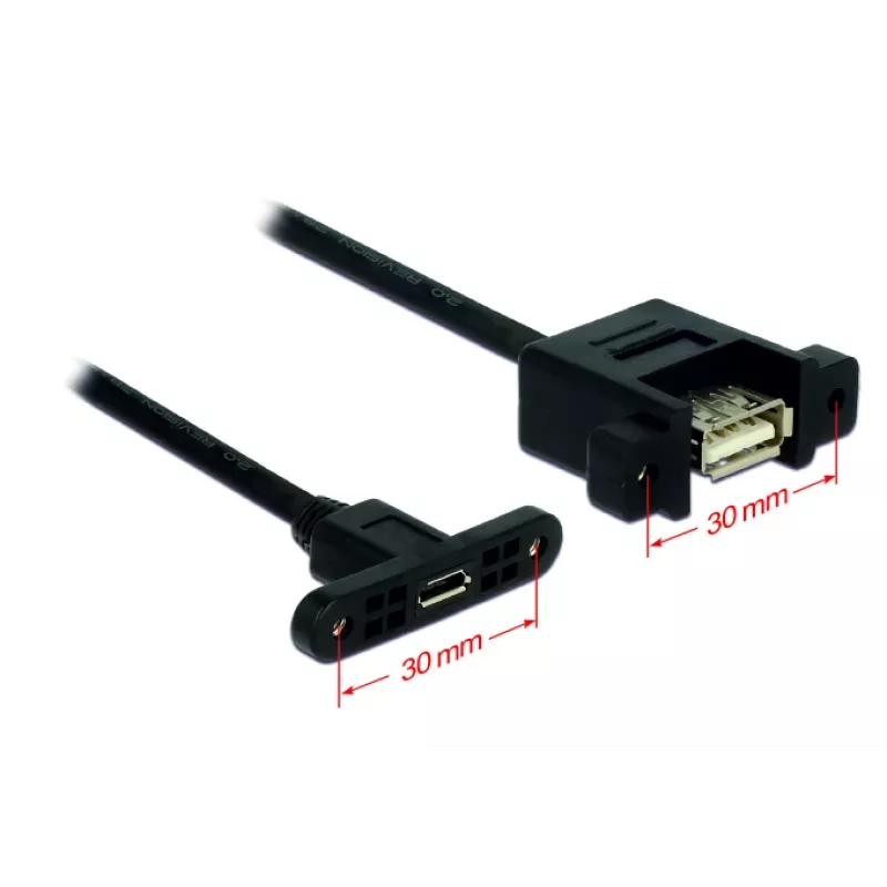 USB kábel Micro-USB B USB A DeLOCK 85109 0,25 m