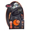 FLEXI nový Neon M - automatické psie vodítko - 5 m