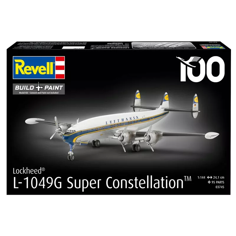 REVELL Lockheed L.1049G Super Constellation Lufthansa plastová stavebnica
