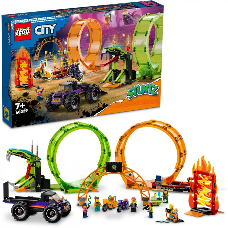 LEGO City 60339 LEGO® CITY Stunt show dvojitá slučka (60339)