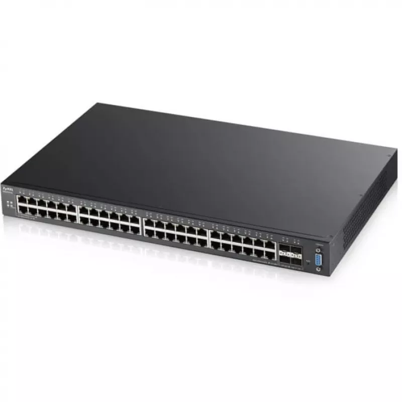 Zyxel XGS2210-52 Managed L2 Gigabit Ethernet (10/100/1000) 1U čierna