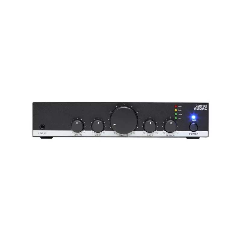 Zosilňovač pre verejný rozhlas Audac AUDAC COM108 80W 100V