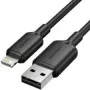 Lightning kábel Vention LAMBH, 2 m, USB-A na Lightning, čierny