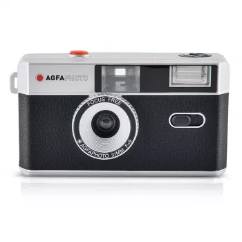 AgfaPhoto 603000 filmová kamera kompaktný fotoaparát 35 mm čierna – strieborná (603000)