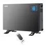 Elektrický konvektorový ohrievač NOVEEN CH7100 — 2000 W, 3 výkonové stupne, LCD, časovač, diaľkový ovládač, čierny