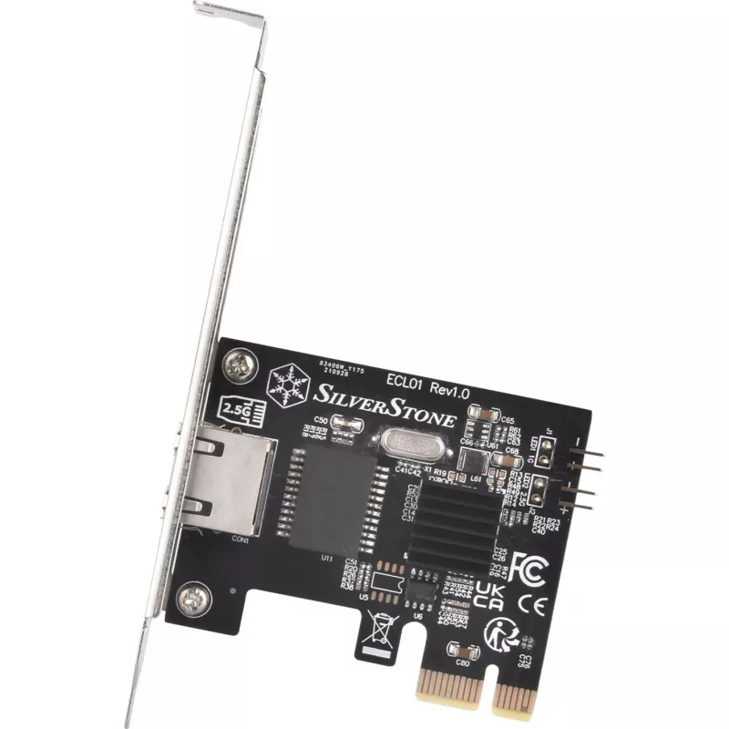 Silverstone ECL01, 2,5G sieťová karta, PCIe