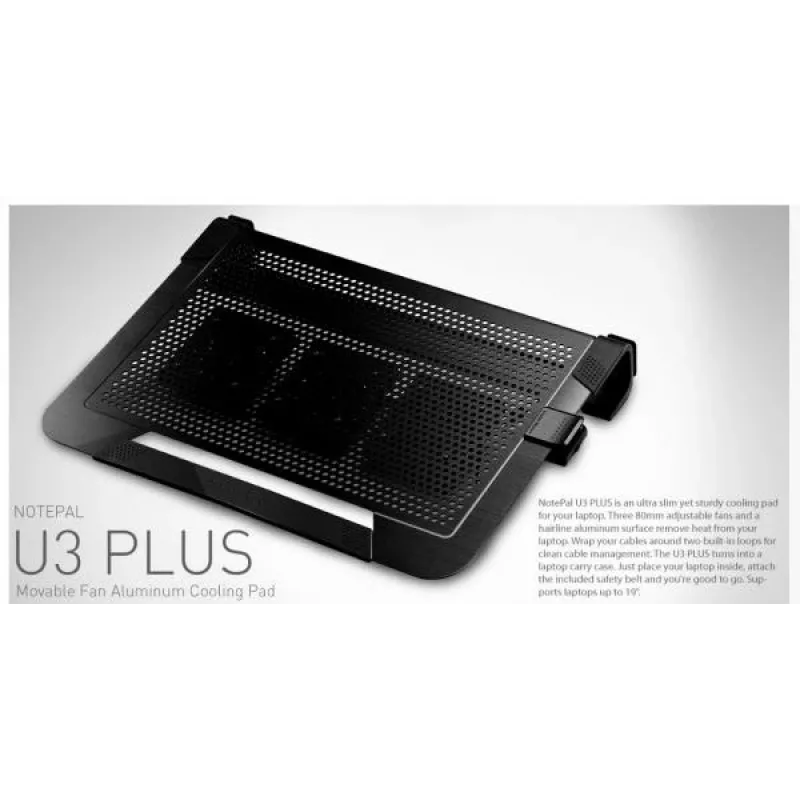 Chladiaci stojan na notebook NOTEPAL U3 PLUS