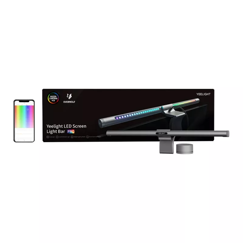 Yeelight Screen Light Bar Pro RGB (strieborná)