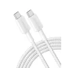 USB-C na USB-C kábel Anker 322 — 1,8 m, biely