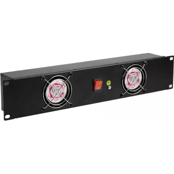 Rackový predný panel Omnitronic Z-19 2U s 2 ventilátormi pre 19