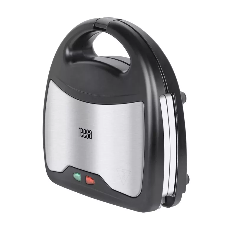 Sendvičovač Teesa TSA3221 800 W čierna nerez