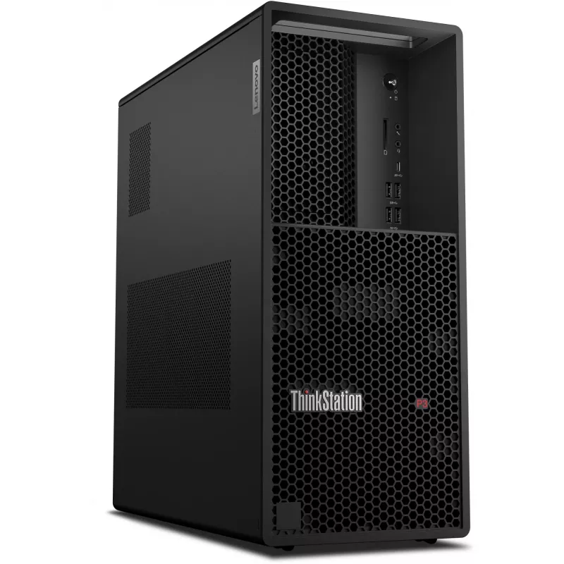 Lenovo ThinkStation P3 Tower Gen 2 Intel Core Ultra 9 285K 64 GB 1 TB SSD Windows 11 Pro Pracovná stanica Čierny