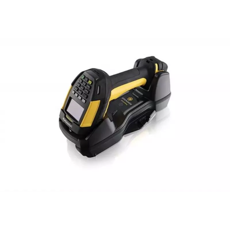 Ručná čítačka čiarových kódov Datalogic PM9600-DKHP433RK10 1D/2D laser káblová bezdrôtová