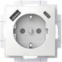 BUSCH JAEGER SCHUKO zásuvka USB-A+C 20 EUCB2USBAC-914 (2CKA002011A6298)