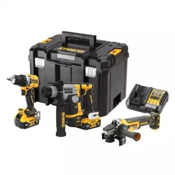 Akumulátorový skrutkovač/rázový uťahovač DeWALT DCK355P2T-QW 18V 2x5Ah