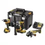 Akumulátorový skrutkovač/rázový uťahovač DeWALT DCK355P2T-QW 18V 2x5Ah