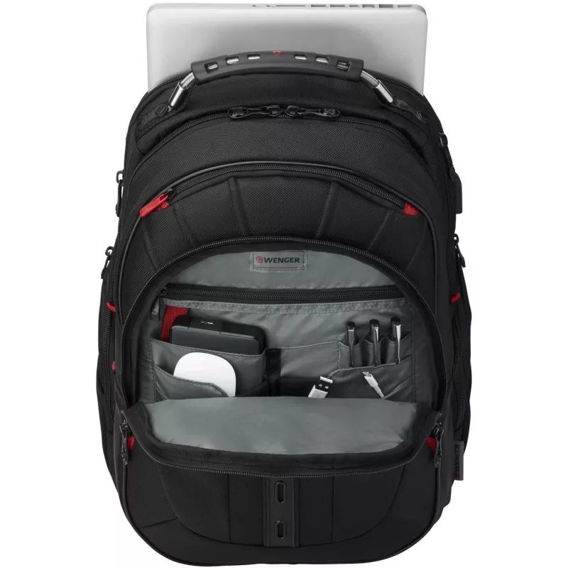 Wenger Pegasus Deluxe - batoh na notebook - 40,6 cm - 35,60 cm (14) - 40,60 cm (16) - čierny (606492)