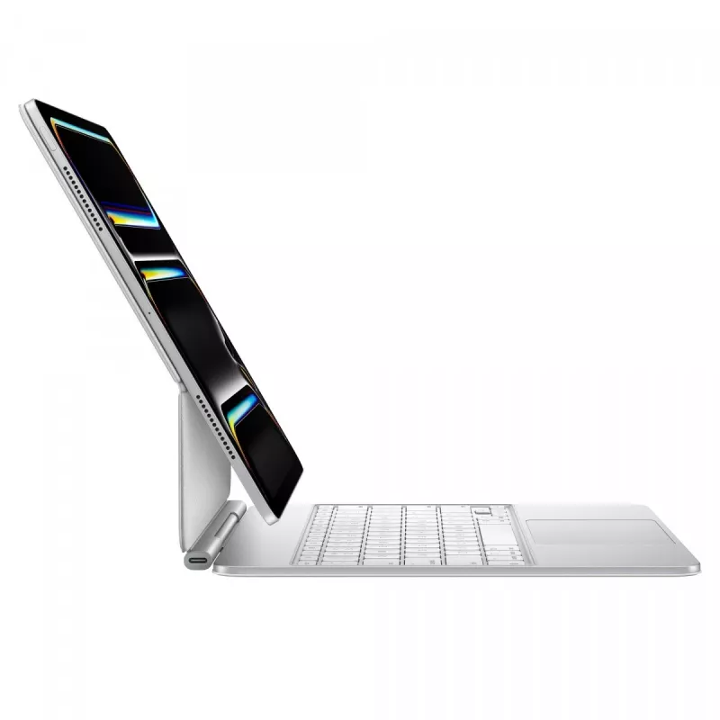 Apple Magic Keyboard pre iPad Pro 13 palcov M4 bezdrôtová QWERTY biela