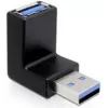 USB 3.0 M/F adaptér DeLOCK 65340 čierny