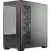 Cooler Master Elite 690 PC skriňa, Midi-Tower, ATX, temperované sklo - 4x ARGB ventilátor, drevo, čierna