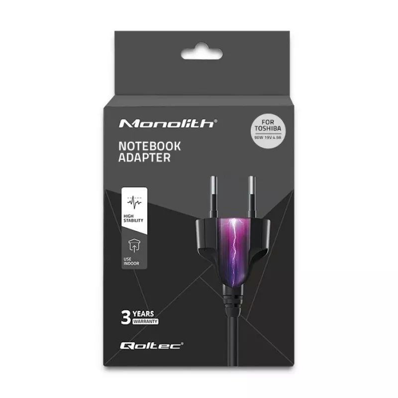 Qoltec 50076 90W napájací zdroj/menič interiér čierny
