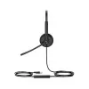Yealink UH34 SE Lite Dual Teams headset káblový s hlavovým mostom kancelária/call centrum USB Type-C čierna