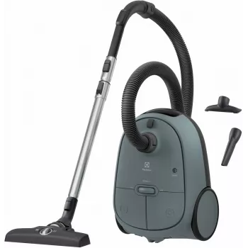 Podlahový vysávač Electrolux EB61C1OG 850 W 3,5 L vrecko na prach, teleskopická oceľová rúra, EPA12, 12 m rádius