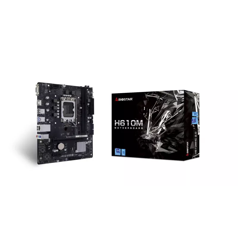 Základná doska Biostar H610MHC 2.0 Intel H610 LGA 1700 micro ATX