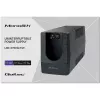 Qoltec 53774 UPS (záložný zdroj) Line-Interactive 1 kVA 600 W 1 AC výstup