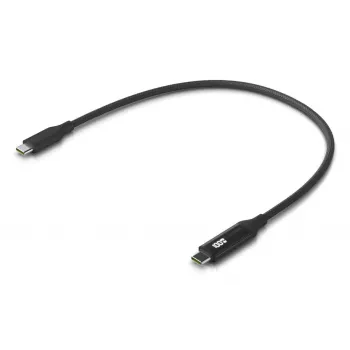 USB kábel Ubiquiti UACC-Cable-USB-100W-0.3M-BK USB C čierny sivý 0,3 m