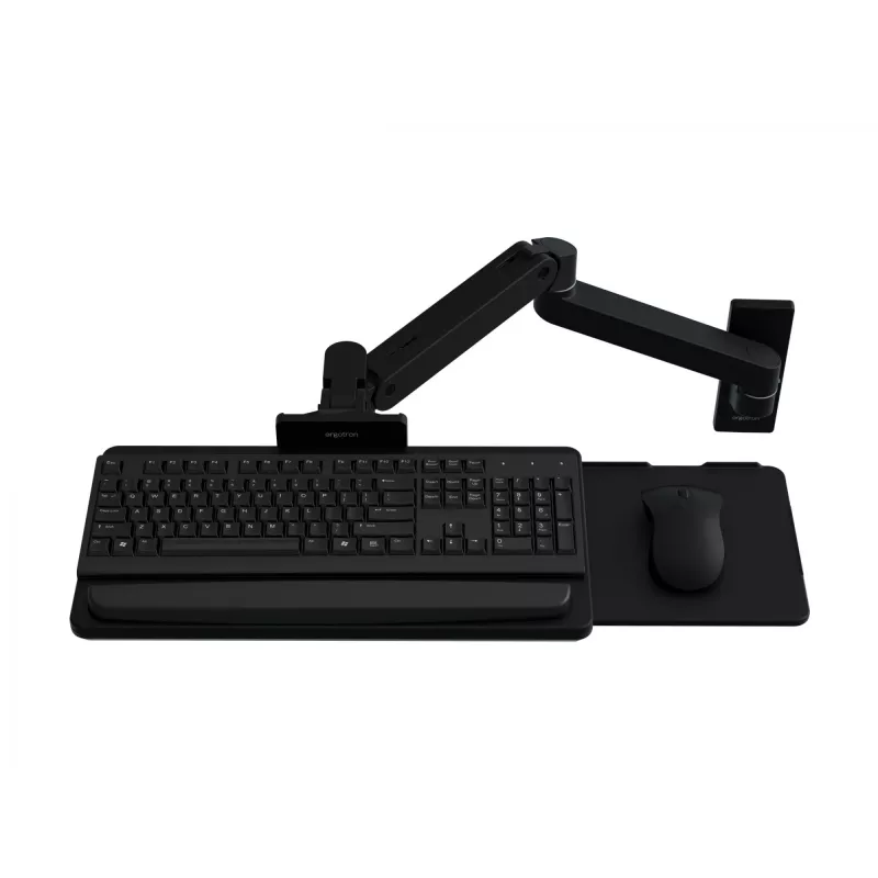 Držiak klávesnice Ergotron LX Pro Wall rameno na klávesnicu čierny hliník