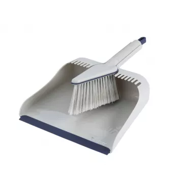 Metla so lopatkou Beldray LA032760PEU7 Deep Clean Design, kompaktná ručná metla so zahnutými štetinami a lopatkou