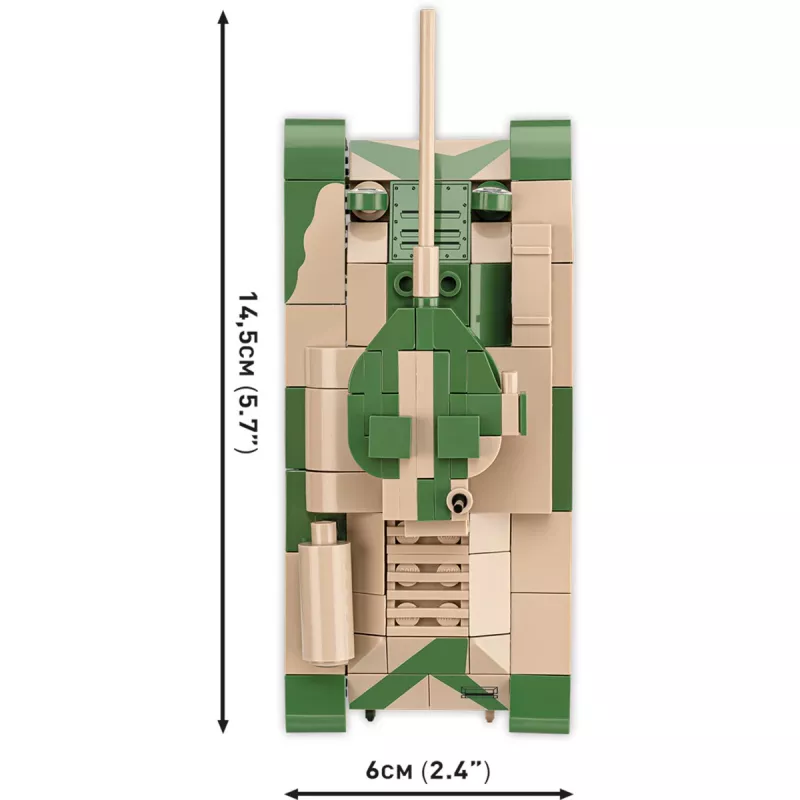 Stavebnica COBI Renault R35 Valentine IX Panzer I 595 dielov